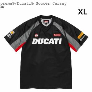 Supreme x Ducati Soccer Jersey "Black" XL