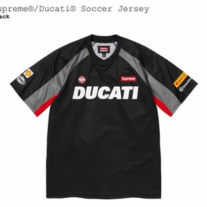Supreme x Ducati Soccer Jersey "Black" L size