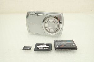 D977-60-M　CASIO カシオ EXILIM EX-Z370 コンパクトデジタルカメラ　中古現状品　microSDカード/バッテリー