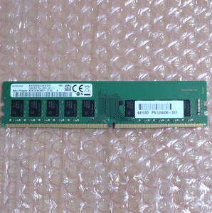 ★送料無料★ SAMSUNG 16GB 2Rx8 PC4-2666V-EE1-11 DDR4 ECC Unbuffered / デスクトップ、ワークステーション用 /動作確認済/ P156