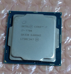 ◆◇送料無料◇◆動作確認済◆I7-7700（インテル Core i7 7700 プロセッサー）LGA1151 / 領収書発行可能 / T132