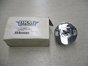 バイク部品　パーツ　DRAG セルフロック ガスキャップ フラッシュマウント DS-390079　(Lのみ)　中古品