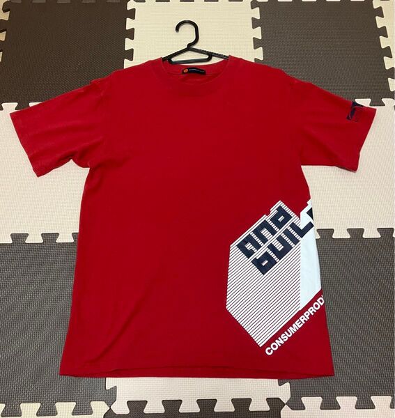 半袖Tシャツ レッド 赤 Sサイズ メンズ デサント