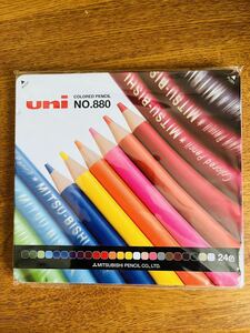 UNI Mitsubishi карандаш 24 цвет цветные карандаши 