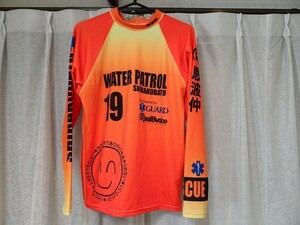 希少 日本製 WATER PATROL LIFE GUARD Real Bvoice ライフガード ライフセーバー 水泳 監視員 トライアスロン ラッシュガード