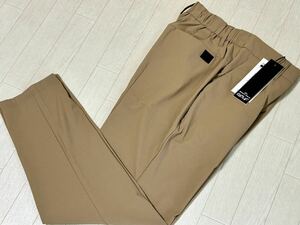  new goods * body wild Golf BODY WILD GOLF waist rubber specification stretch tapered pants / spring summer / beige / size M(w76-84)/ postage 185 jpy 