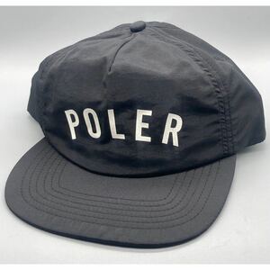POLER STATE NYLON HAT キャップ　ブラック　黒　新品未使用