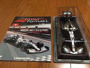 エコパック仕様　デアゴスティーニ ビッグスケール F1 コレクション　6 メルセデスW10 ルイス　ハミルトン　DeAGOSTINI 1/24