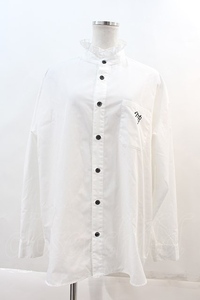 MILKBOY / подставка оборка рубашка белый I-24-05-24-020-MB-BL-HD-ZI