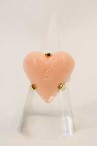 Q-pot. / ACCChocolat Ring Amour Pink Ring ピンク I-24-05-27-033-QP-AC-HD-ZI