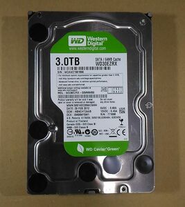 WD30EZRX【3TB】　WesternDigital製　中古ハードディスク