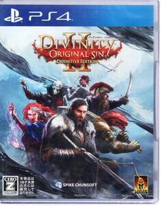 PS4※未開封品※◆ディヴィニティ:オリジナル シン 2 ディフィニティブエディション ~ スパイク・チュンソフト ■送料無料■NO/59.6