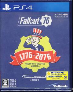 PS4※未開封品※◆Fallout 76 Tricentennial Edition フォールアウト76 トライセンテニアルエディション~Bethesda■送料無料■NO/32.86