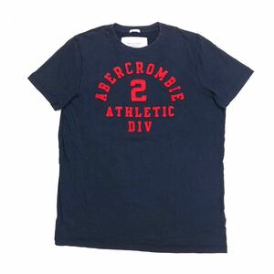 【送料360円】Abercrombie&Fitch アバクロ 半袖Tシャツ 男性用 メンズ XLサイズ クルーネック 古着 Q29