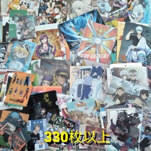 [330 sheets and more ] anime goods set sale clear file large amount set boy magazine series Dragon Ball hi lower ka Spy Family changer so- man other 