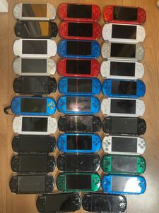 32台 PSP-3000 プレイステーションポータブル PSP SONY 本体 ジャンク　まとめて　大量セット PlayStation Portable ソニー 