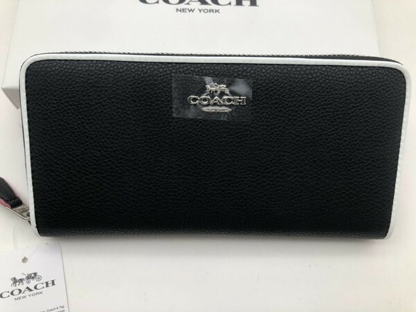 コーチ COACH 長財布 財布 シグネチャー アコーディオンラウンドジップウォレット新品 未使用 贈り物 F12585 r167C