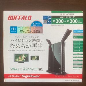 BUFFALO 無線LANルーター WZR-600DHP