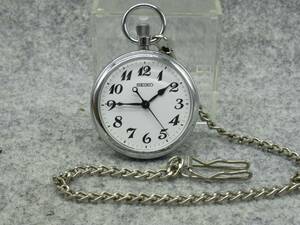【蔵出し屋】 SEIKO 7C21 0A20 稼働品　クオーツ　 国鉄 懐中時計 稼働品 鉄道時計　 