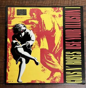 ガンズアンドローゼス　ユーズユアイリュージョンⅠ オリジナル　オランダ盤LP Guns N Roses Use Your Illusion I maid in Holland 