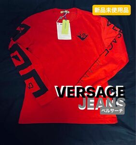 VERSACE JEANS/ベルサーチェ ジーンズ 長袖Tシャツ ロングT 正規店New 新品未使用品 