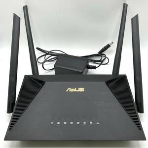 【8214】ASUS RT-AX1800U 無線LANルーター WiFi ６ Wi-Fiルーター 通電確認済み