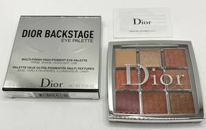 [8177]Christian Dior Christian * Dior BACKSTAGE задний Stagea i Palette 007 коралл ( тени для век )10g вне с коробкой 
