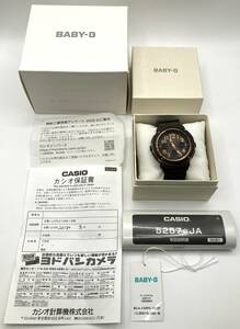 【8284】現状稼働品 CASIO カシオ Baby-G BGA-150PG 腕時計 レディース クォーツ 外箱付き 取扱説明書付き