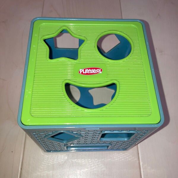 2506 PLAYSKOOL 形合わせ 知育玩具 積み木 型はめ 幼児 パズル キューブ図形遊び パズルボックス25