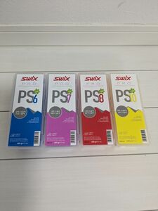 【新品】SWIX PS06、07、08、10のWAXセットです。