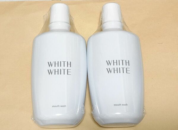 WHITH WHITE フィスホワイト　マウスウォッシュ　洗口液　300ml 2個セット