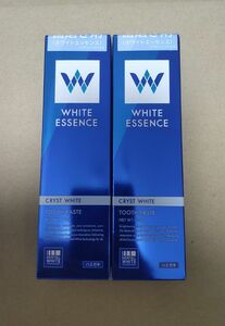 ホワイトエッセンス　クリストホワイト　100g　2個セット　歯磨き粉　歯磨きペースト　ホワイトニング 　新品未開封