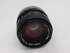 Canon LENS FD 50mm 1:1.4 S.S.C. キャノン 一眼レフカメラ用レンズ ジャンク品