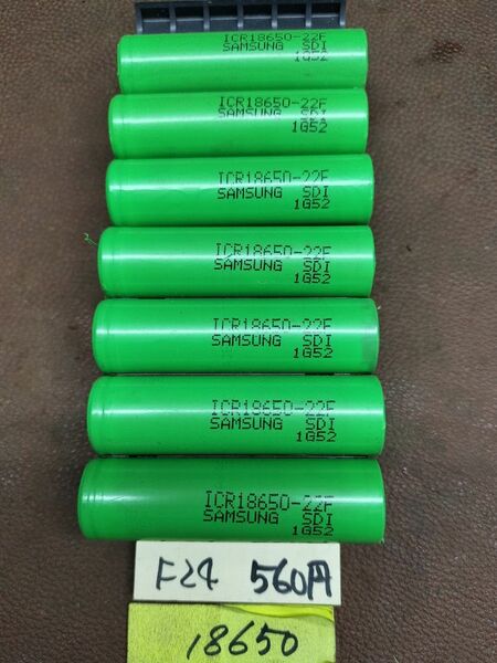 F24リチウムイオン電池１８６５０