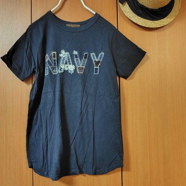 CUBE SUGAR NAVY Tシャツ キューブシュガー