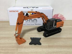 1/40 Hitachi power shovel car ZAXIS200 restore . custom . Junk minicar HITACHI Yumbo 