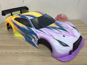 送料無料　1/10 タミヤ カスタムペイント 日産 GT-R R35 レーシングカー ツーリングカー ラジコンボディ TAMIYA CUSTOM COLOR NISSAN 