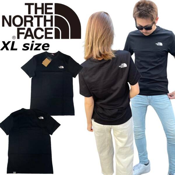 ザ ノースフェイス 半袖 Tシャツ シンプルドーム NF0A2TX5 ブラック XLサイズ ユニセックス THE NORTH FACE S/S SIMPLE DOME TEE 新品