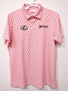 松山英樹コレクション レクサス スリクソン シャツ 美品 ゴルフウエア