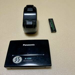 Panasonic Panasonic portable cassette player cassette player S-XBS Junk 