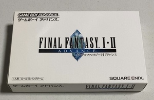 GBA* Final Fantasy I*II advance *