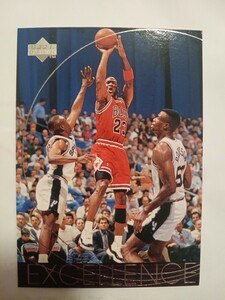 1996 UPPER DECK CHICAGO BULLS MICHAEL JORDAN EXCELLENCE #165 マイケルジョーダン NBAカード