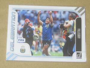 2023-24 PANINI DONRUSS SOCCER CELEBRATION DIEGO MARADONA ARGENTINA シルバーパラレル 