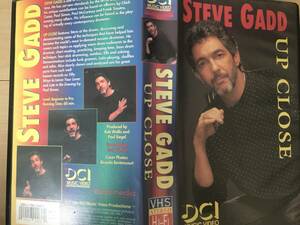  Steve gadoUP CLOSE STEVE GADD..| VHS