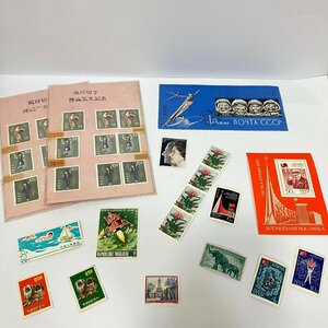 【H46333】切手　外国切手　バラ　おまとめ　中国　琉球　詳細不明　経年保管品