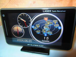 YUPITERU SUPER CAT GPS антенна встроенный Laser & антирадар Z100L (LS300,A350α такой же и т.п. товар ) б/у товар 
