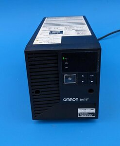 オムロン無停電電源装置ＢＮ７５Ｔ100Wの電球負荷で４０分動作しました送料詳細は商品説明に記載されています