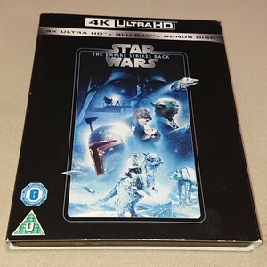  Star * War z эпизод 5 The Empire Strikes Back 4K UHD + бонус Blu-ray иностранная версия внешний с футляром 