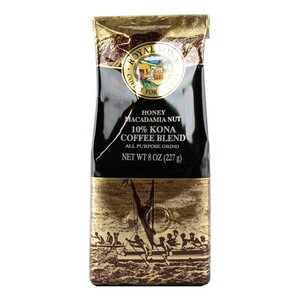 ロイヤルコナコーヒー ハニーマカダミアナッツ 227g （8oz ） ROYAL KONA COFFEE コーヒー豆 （挽き豆 ）