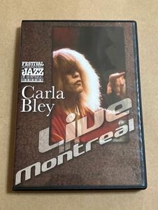 DVD CARLA BLEY / ライヴ ・イン・モントリオール UCBU9003 カーラ・ブレイ LIVE IN MONTREAL 国内ライナー付 直輸入仕様 NTSCリージョン0